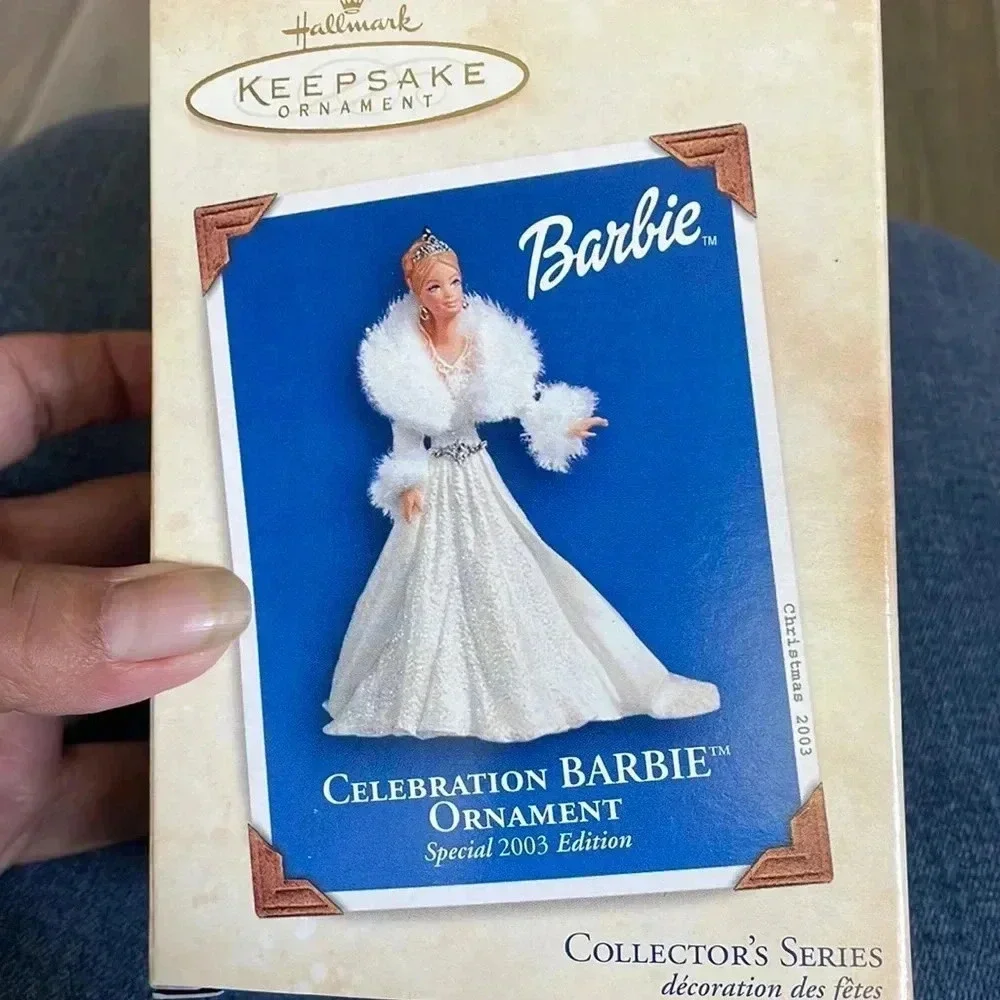 Hallmark keepsake celebration Barbie ornament    (special edition 2003)
